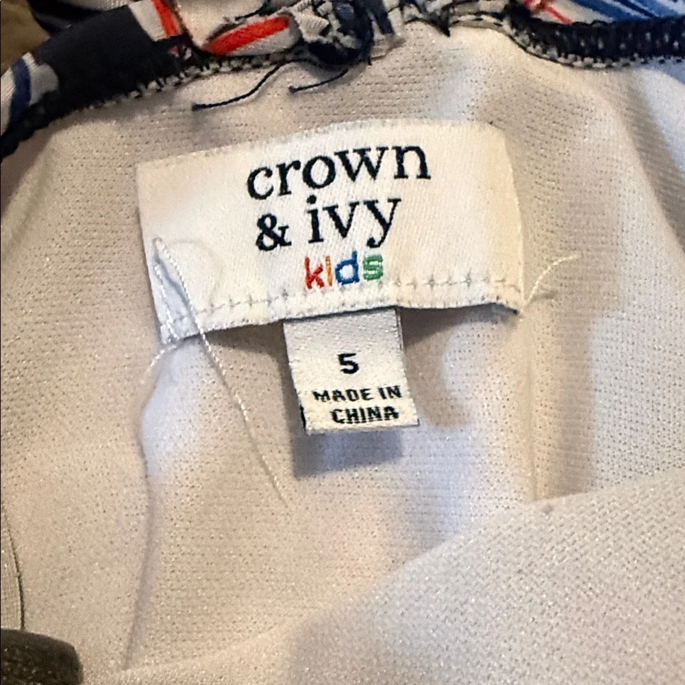 Toddler Crown & Ivy One Piece Bathing Suit